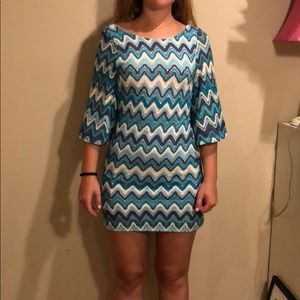 Impeccable Pig zig zag dress